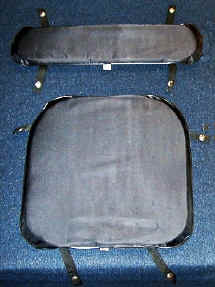 WaterBike Padded Seat and Back Cushion offers comfort for all day activity.